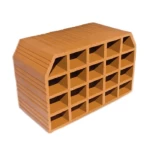 طوب حوردي احمر عادي مصنع العمودي مقاس 20×25×40 سم الوزن 1...