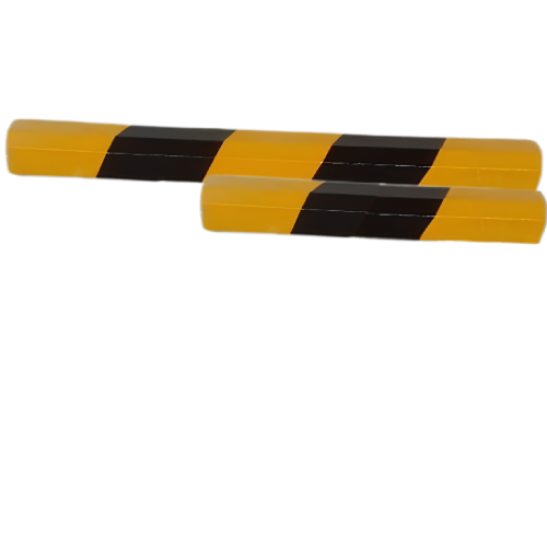 سدادات خرسانة مسلحة مقاس 155×9×15 سم اللون أصفر آمن